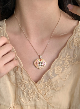 燕归葫芦春色国风足银百搭项链女