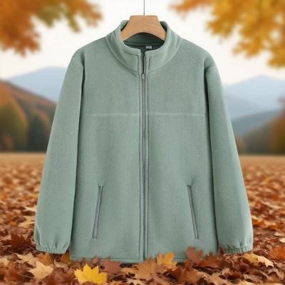 户外超细摇粒绒外套女加厚保暖