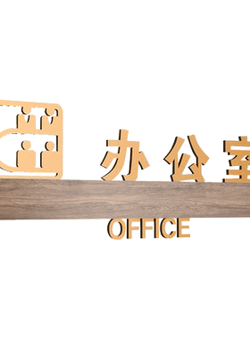 高档定制棋牌室活动室亚克力门牌