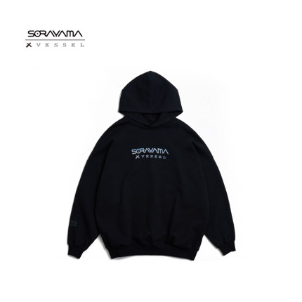 xVESSEL【空山基联名】男女同款时尚宽松休闲百搭连帽潮流卫衣