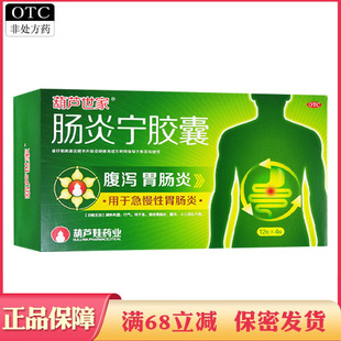 肠炎宁胶囊利湿行气急慢性胃肠炎腹泻儿童小孩小儿消化不良非片剂