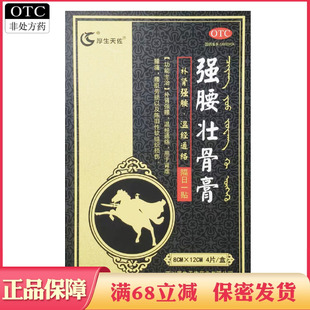 强腰壮骨膏补肾强腰通络肾虚腰痛腰肌劳损陈旧性软组织损伤膏药贴