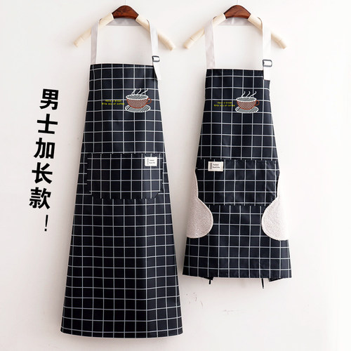 加肥餐厅做饭无袖工作服围裙定制