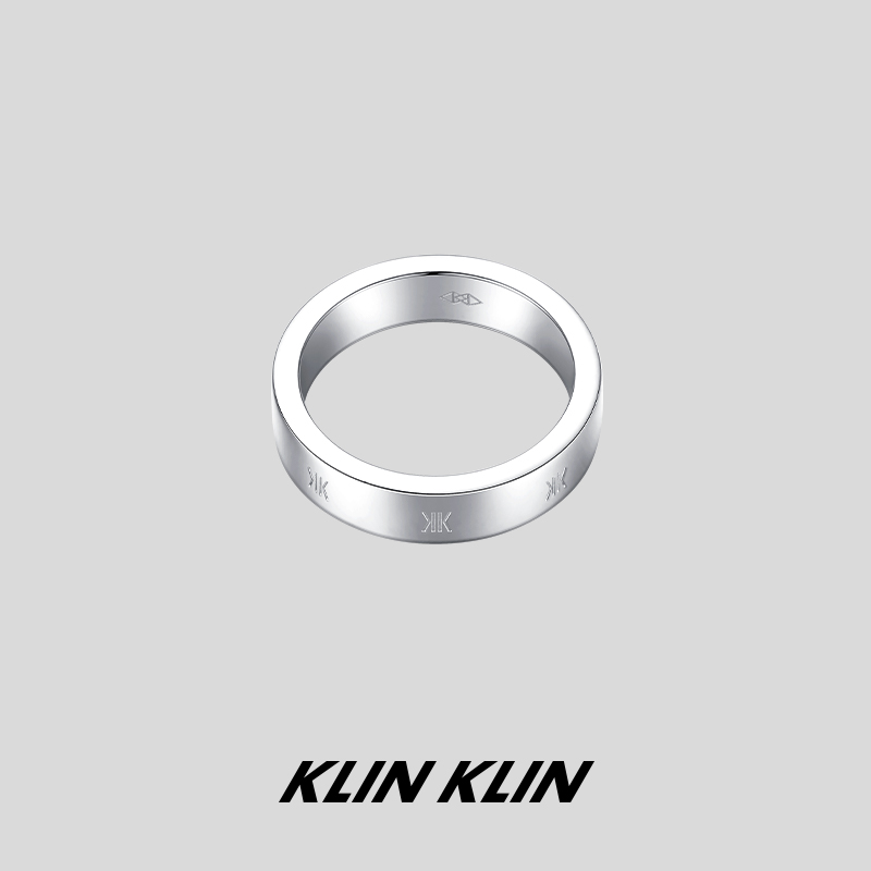 klinklin钛钢不褪色色情侣戒指