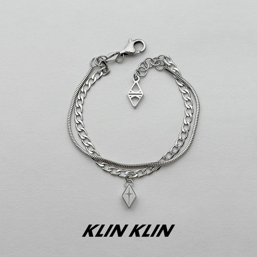 KLINKLIN双层菱形坠饰