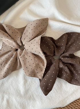 法式复古波点轻奢发圈
