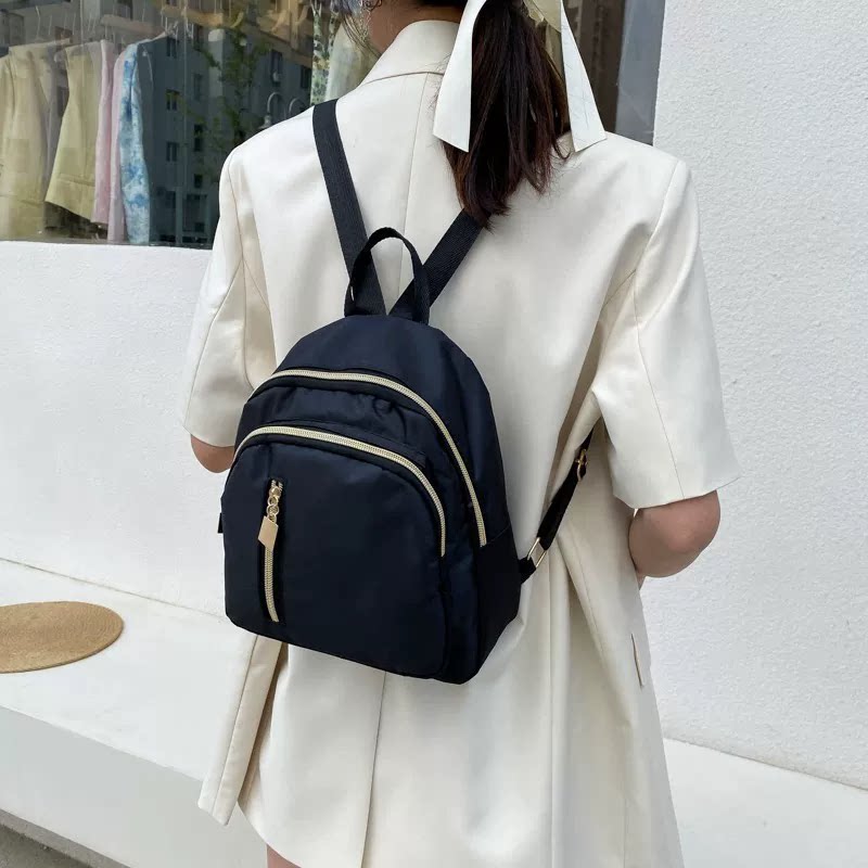 简约2026新款时尚双肩包女韩双肩背包