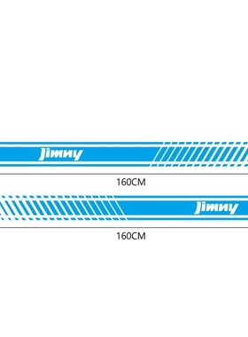 适用于铃木吉姆尼JIMNY车型外饰贴黑色黄色侧车门车贴装饰车身贴