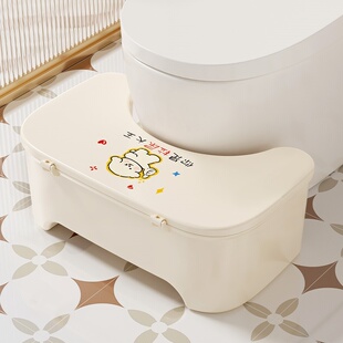马桶垫脚凳卫生间踩脚上厕所脚踏垫辅助器家用加厚收纳小凳子防滑