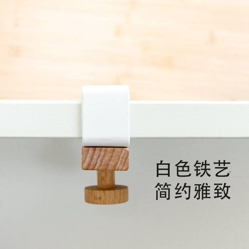 日式铁艺木质整体橱柜n衣柜挂钩抽屉隔板门后无痕免打孔卡夹挂衣