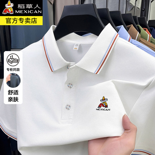 稻草人正品短袖T恤