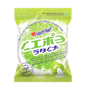 泰国进口Hart Beat蔓谷女孩咸柠檬味糖果120g维生素夹心酸味硬糖
