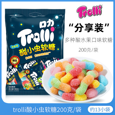 Trolli口力酸小虫软糖分享装200g