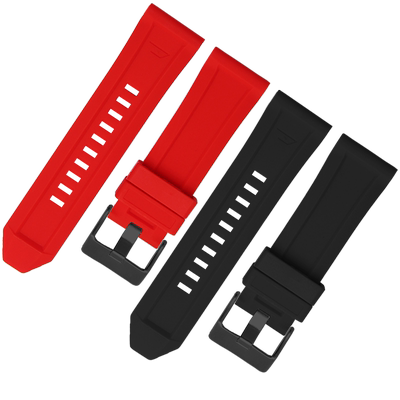 适配Diese迪赛DZT智能表THEDADDIE系列 CRUSHER变色龙DZ1893大表盘硅胶橡胶手表带男24