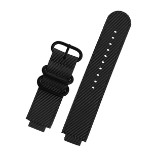 适配卡西欧 EDIFICE 20周年本田联名手表表带 ECB-10HR-1APR改装户外运动尼龙帆布手表带透气