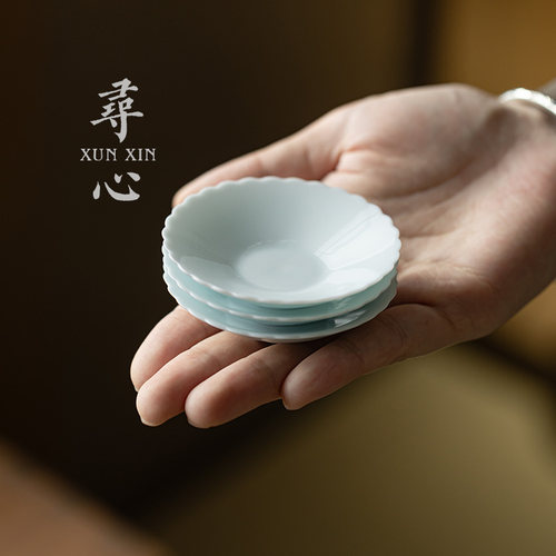 寻心中式家用复古茶杯垫