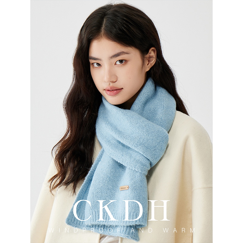 CKDH秋冬男女通用保暖围巾