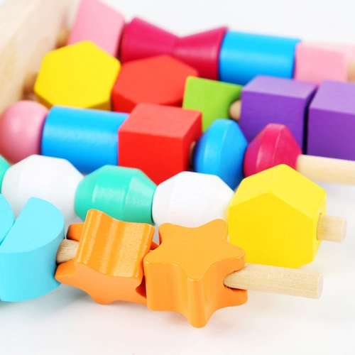 Детские бусины с бусинами, эссенция для мелкой моторики для тренировок, интеллектуальная игрушка, концентрация внимания