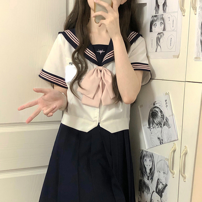 秋柚语原创正版水手服jk制服套装