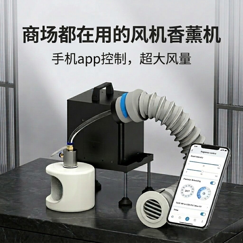 2026新款独立扩香机隐藏式香氛机定时加香机精油香薰机智能喷香机