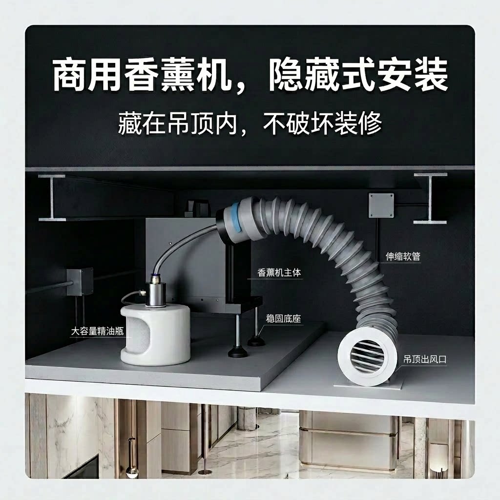 酒店香薰机自动喷香薰精油扩香机香薰机/多功能香氛机