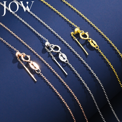 纯银项链925银万能链高级感针式