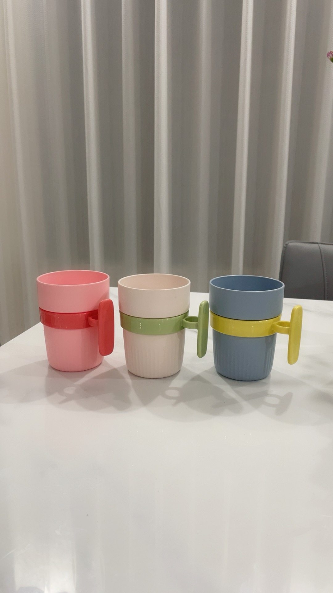 颜色随机一个口杯刷牙杯子学生宿舍洗漱杯ins漱口水杯手柄放牙刷,家庭/个人清洁工具,洗漱杯,淘宝优惠券,粉丝福利购,淘宝优惠卷