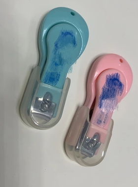 简直白送2个指甲钳带盖子单个价颜色随机泸州某酒刃口好清脆利落