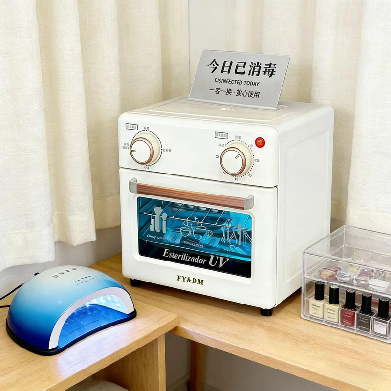 快速消毒双层臭氧盒宫腔镜消毒盒快剪工具美甲店医用消毒柜紫外线