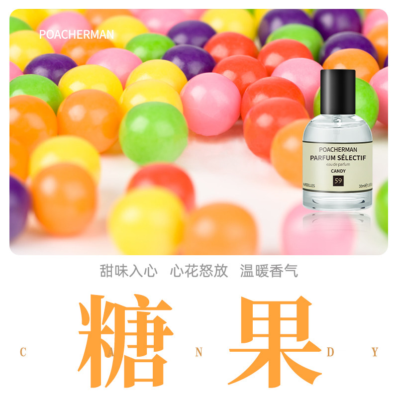 【临期促销】柏世曼糖果香水 CANDY蜜糖清甜味甜美女士小众香水
