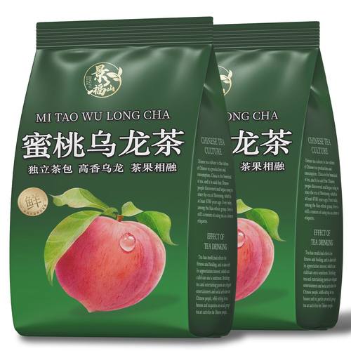景福山蜜桃乌龙茶水果茶白桃乌龙冷泡茶适合夏天泡水喝代用茶袋装