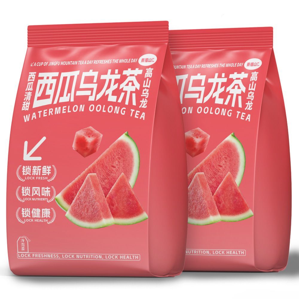 景福山 西瓜乌龙高山乌龙清爽西瓜宿舍DIY网红茶叶250g袋装代用茶