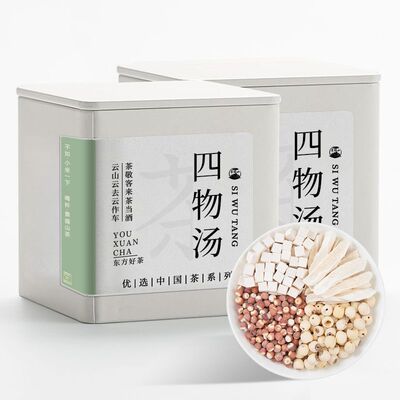 景福山 四神汤茯苓莲子山药芡实养生茶脾胃三伏天泡水喝的代用茶