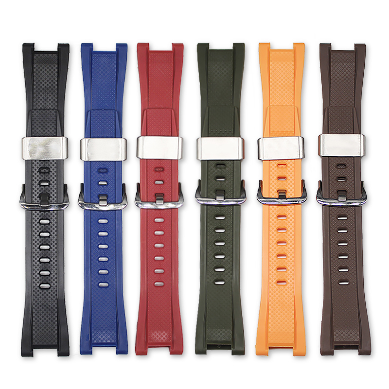 替换卡西欧GST-B100/410/W100/S110/W300/210钢铁之心改装表带