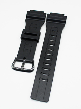 适配STL-S100H-1A/S黑色表带配件凸口18MM