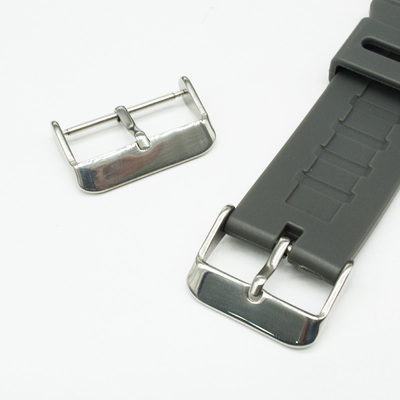 卡西欧W-800 MRW-200 F-91 MQ-24实心加厚精钢10-24mm表带扣针扣