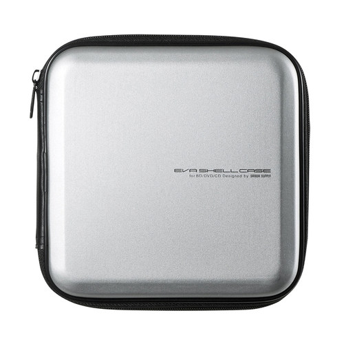 日本SANWA蓝光光盘包车载cd盒蝶片收纳包24/56/104片优质EVA抗震