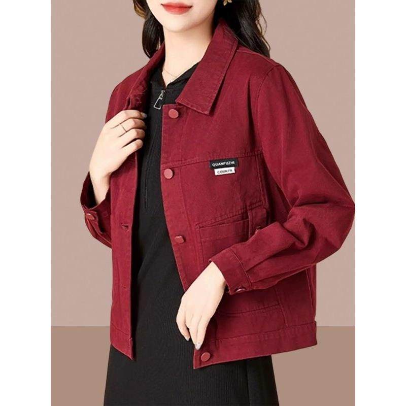 香港TIMO短款宽松薄款牛仔外套女春秋休闲设计感小众夹克流行上衣,女装/女士精品,常规大码外套,淘宝优惠券,粉丝福利购,淘宝优惠卷