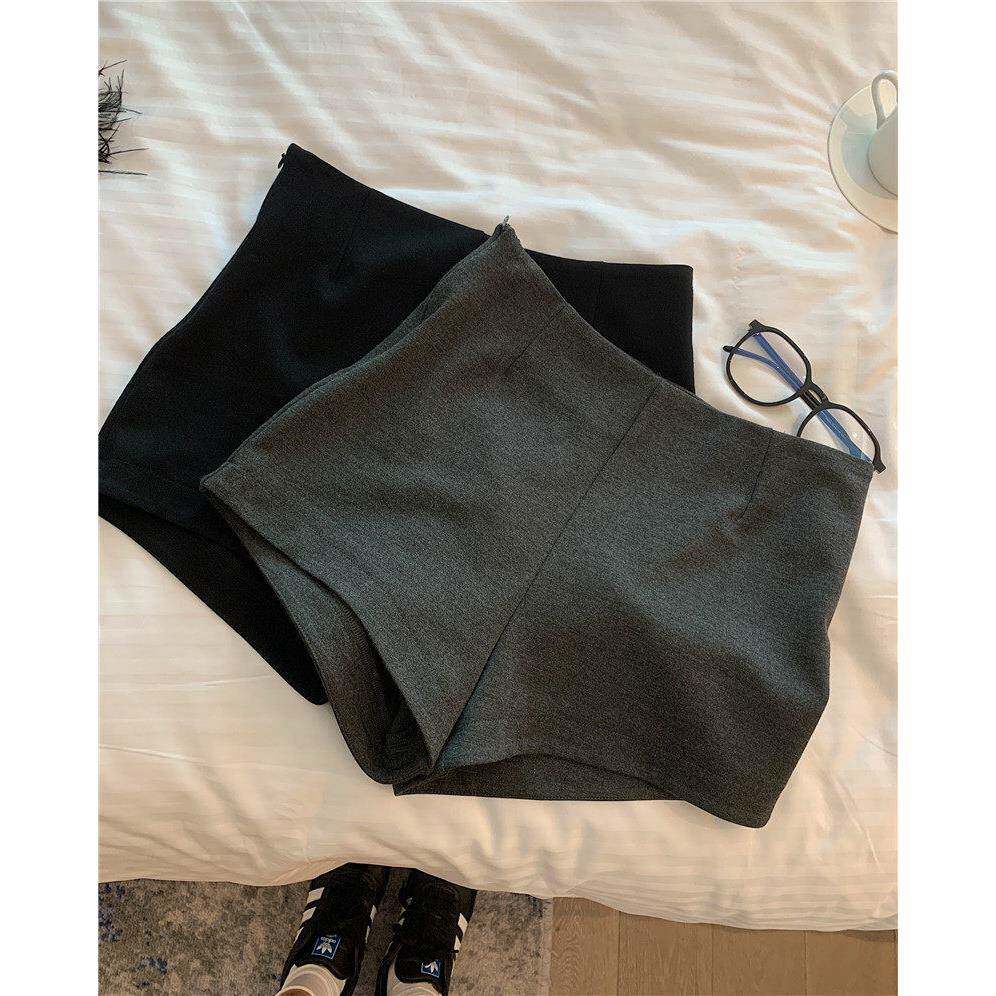 美式辣妹性感修腿提臀弹力热裤女春夏打底高腰显瘦包臀短裤子