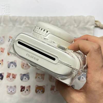 茂墨适用于mini9保护壳【mini9透明水晶壳】拍立得保护壳instax硬壳外壳相机壳子配件