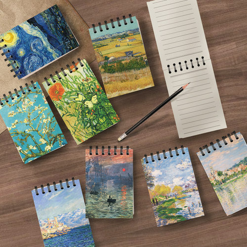 梵高莫奈a7横线小线圈本