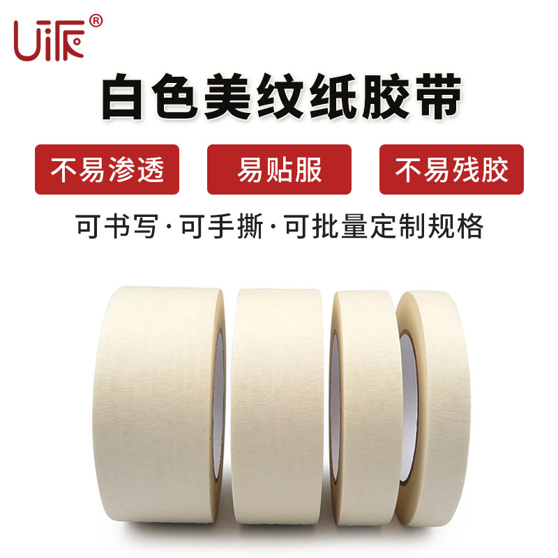 美纹纸手账胶带多用途美术生易撕纸胶带美缝纸装修喷漆遮蔽分色纸