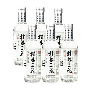 桂林三花国标米香52度450mLX6瓶米香型高度白酒送礼广西特产包邮