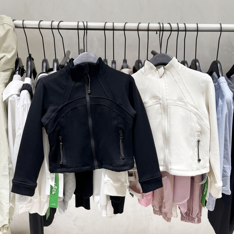 女童修身立领运动瑜伽短裤外套潮