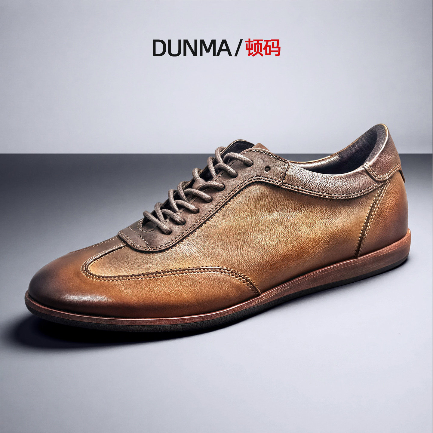 皮鞋男英伦复古商务休闲鞋夏季新款百搭真皮板鞋透气平底鞋子男潮,流行男鞋,休闲皮鞋,淘宝优惠券,粉丝福利购,淘宝优惠卷