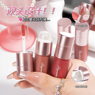 奇遇朵拉水绒多用霜腮红口红眼影三合一柔雾自然修容持久不沾杯女