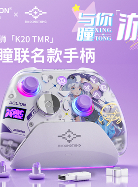AOLION澳加狮K20腾讯星瞳联名游戏手柄TMR摇杆无线Switch2手柄Pro电脑版Steam双影奇境丝之歌NS2安卓手机iPad