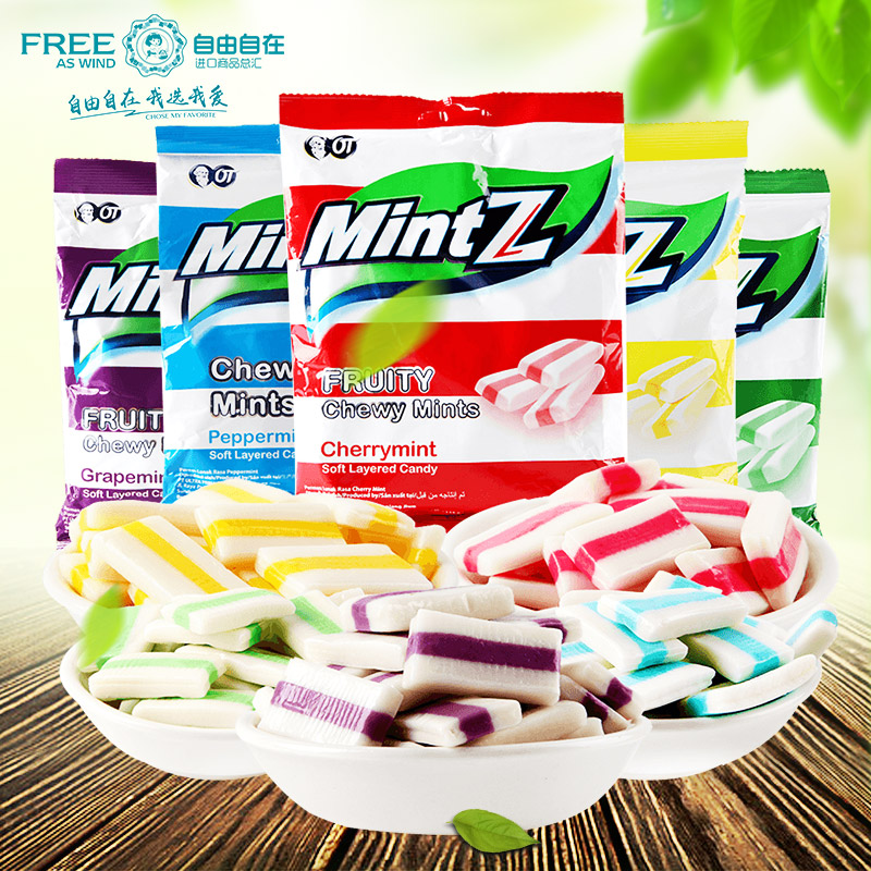 mintz印尼115g怀旧零食清凉糖果