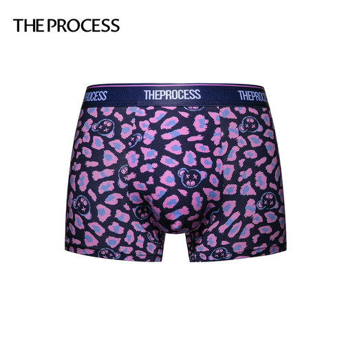 THEPROCESS男内裤卡通豹纹印花