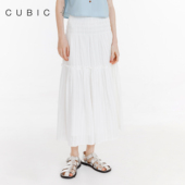 松紧腰蛋糕裙 宽松蓬蓬裙可两穿式 明星同款 CUBIC